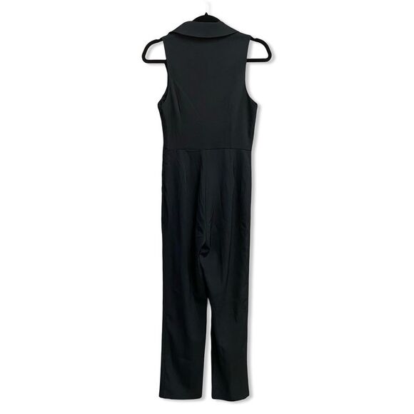 Superdown ADALIYA jumpsuit Black Sleeveless one piece Revolve S - Picture 4 of 9